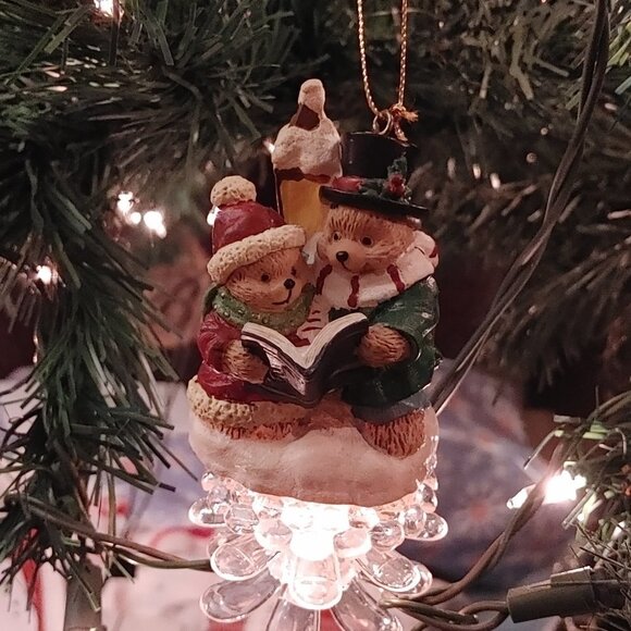 Vintage Christmas Ornament Lot Snowman Santa Icicle Lights Bulb Light Lo… - Picture 5 of 6